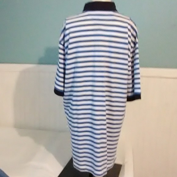 SALE NWT Mens Tommy Hilfiger Striped Polo. L - Picture 3 of 7